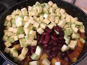овощное рагу с кабачками и картошкой